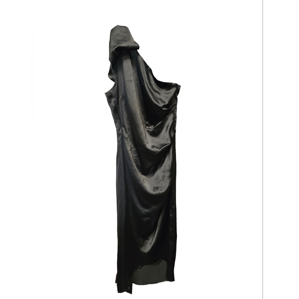 Nicole Miller Collection Black Midi Formal Dress, Size 6.